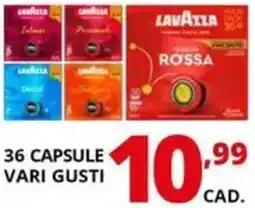 Comet Lavazza 36 capsule offerta
