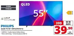 Comet PHILIPS QLED TV 55" 55PUS7810/12 offerta