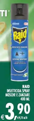 Deco Superstore Raid insetticida spray mosche e zanzare offerta