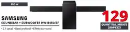 Comet SAMSUNG SOUNDBAR + SUBWOOFER HW-B450/ZF offerta