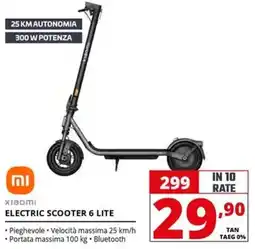 Comet Xiaomi electric scooter 6 lite offerta