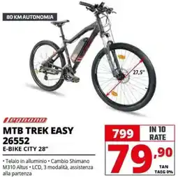 Comet Tognano mtb trek easy 26552 offerta