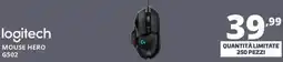 Comet Logitech mouse hero G502 offerta
