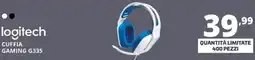 Comet Logitech cuffia gaming G335 offerta