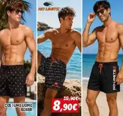 Orizzonte Costume uomo boxer offerta