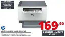 Comet hp MULTIFUNZIONE LASER M234DWE offerta