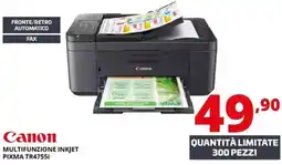 Comet Canon multifunzione inkjet pixma TR4755I offerta
