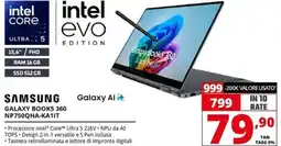 Comet SAMSUNG GALAXY BOOK5 360 NP750QHA-KA1IT offerta