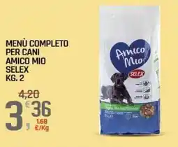 A&O Menù completo per cani Amico Mio Selex offerta