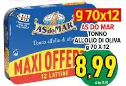 Iper Triscount As do mar tonno all'olio di oliva offerta