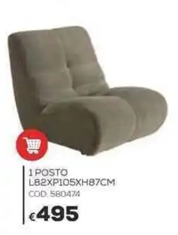 Conforama Conforama Piuma divano componibile in tessuto offerta