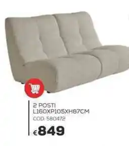 Conforama Conforama Piuma divano componibile in tessuto offerta