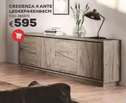Conforama Conforama credenza 4 ante offerta