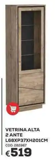 Conforama Conforama vetrina alta 2 ante offerta