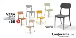 Conforama Conforama vera sedia in polipropilene offerta