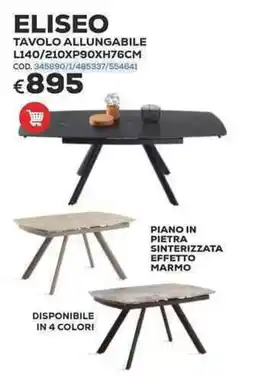 Conforama Conforama eliseo tavolo allungabile offerta