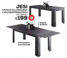Conforama Conforama jesi tavolo allungabile offerta