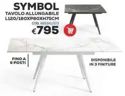 Conforama Conforama symbol tavolo allungabile offerta