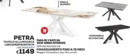 Conforama Conforama petra tavolo allungabile offerta