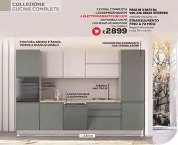 Conforama Cucine complete offerta