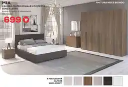 Conforama Conforama mia camera matrimoniale completa senza letto offerta