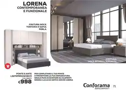 Conforama Conforama Ponte 6 ante offerta