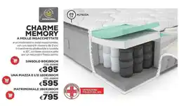 Conforama Primavera charme memory charme memory Singolo offerta