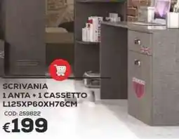 Conforama Conforama Scrivania 1 anta +1 cassetto offerta
