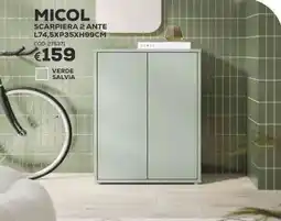 Conforama Conforama micol scarpiera 2 ante offerta