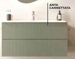 Conforama Conforama riga base 2 cassetti con lavabo in ceramica offerta