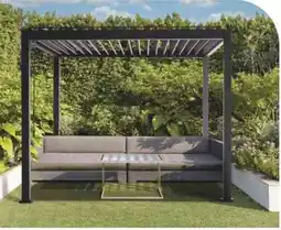 Conforama Conforama phoneix pergola bioclimatica in alluminio offerta
