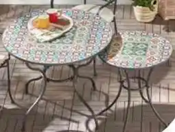 Conforama Conforama serie ginger tavolo in ferro top in mosaico offerta