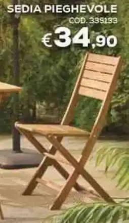 Conforama Conforama serie amalfi sedia pieghevole offerta