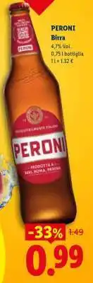 Lidl Peroni Birra offerta