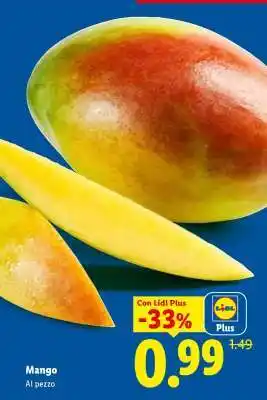 Lidl Mango offerta