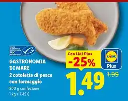 Lidl GASTRONOMIA DI MARE offerta