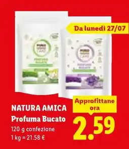 Lidl NATURA AMICA Profuma Bucato offerta