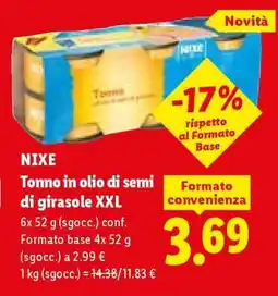 Lidl Nixe offerta