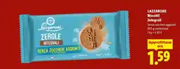 Lidl LAZZARONI Biscotti Integrali offerta