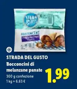 Lidl Strada del Gusto Bocconcini di melanzane panate offerta