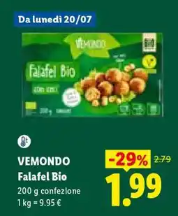 Lidl Vemondo Falafel Bio offerta