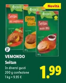 Lidl VEMMONDO Seitan offerta