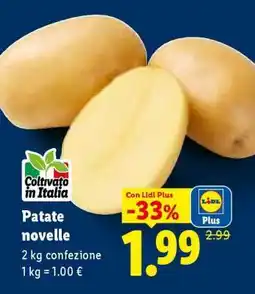 Lidl Patate Novelle offerta