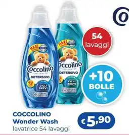 Acqua & Sapone COCCOLINO WONDER WASH offerta