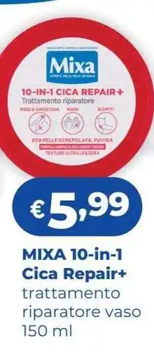 Acqua & Sapone MIXA 10-in-1 Cica Repair+ offerta