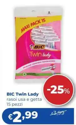 Acqua & Sapone BIC Twin Lady offerta
