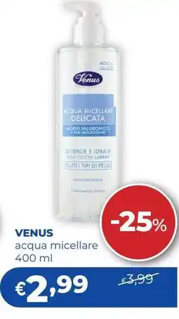 Acqua & Sapone VENUS Acqua Micellare 400 ml offerta