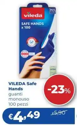 Acqua & Sapone VILEDA Safe Hands offerta