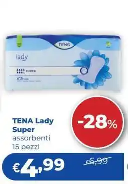 Acqua & Sapone TENA Lady Super offerta