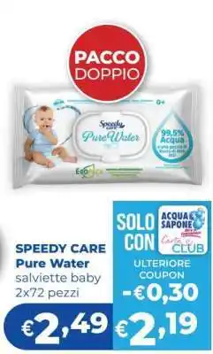 Acqua & Sapone SPEEDY CARE Pure Water offerta